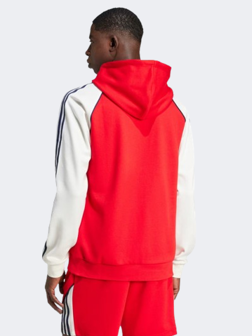 Adidas Colorblocked Sst Men originals Hoody Scarlet/White