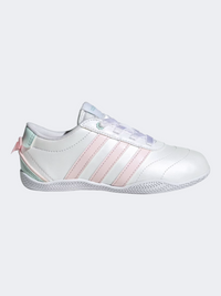 Adidas Grand Court Lo Ps-Girls Sportswear Shoes White/Pink/Mint