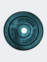 Fitness Factory Painted 5 Kg Unisex Weights Black