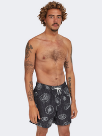 Oneill Cali Print Men Beach Swim Short Black