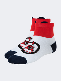 Erke 3 In 1 Boys Lifestyle Sock Blue/Orange/Red
