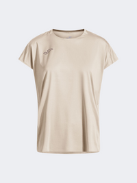 Joma R City Helium Women Running T-Shirt Beige