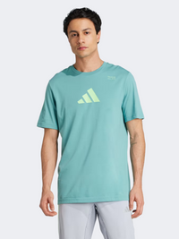 Adidas Climacool Category Graphic Men Training T-Shirt Preloved Teal