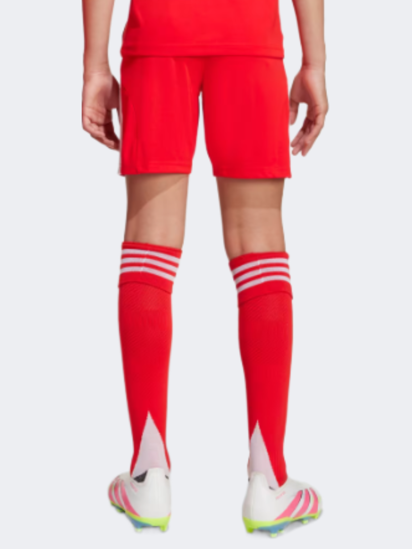 Adidas Fc Bayern 25/26 Home Kids-Boys Football Short Red