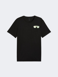Puma Run Nitro Graphic Men Running T-Shirt Black