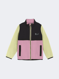 Color Kids Girls Skiing Fleece Bonbon