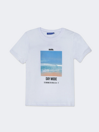 Bodytalk Boys Lifestyle T-Shirt White/Green