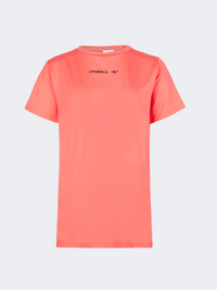 O'Neill Rutile Women Lifestyle T-Shirt Peach