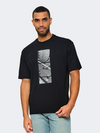Hugo Boss Teddy Grx Men Tennis T-Shirt Black