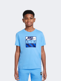 Nike Air Big Boys Lifestyle T-Shirt University Blue