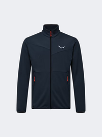 Salewa Puez Cammino Polarlite Men Hiking Jacket Navy Blazer