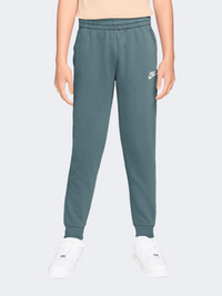 Nike Sportswear Club French Terry Boys Lifestyle Pant Mineral Slate/White