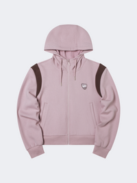 Erke Full Zip Women Lifestyle Hoody Pale Pink