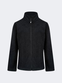 Oil&Gaz Soft Kids-Girls Skiing Full Zip Fleece Black