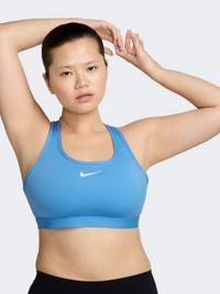 Nike Swoosh Medium Support Women Training Bra University Blue