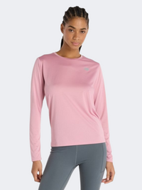 New Balance Sport Essential Women Performanc Long Sleeve Pink Taffy