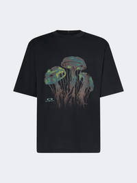 Oakley Jellyfish Men Lifestyle T-Shirt Blackout