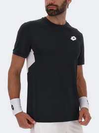 Lotto Squadra Iv Men Tennis T-Shirt All Black