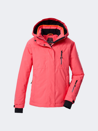 Killtec Ksw 205 Girls Skiing Jacket Coral Pink