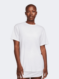 Nike One Relaxed Df Women Training T-Shirt White/Black