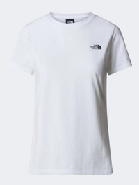 The North Face Simple Dome Women Lifestyle T-Shirt White