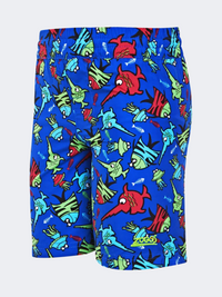 Zoggs Sea Saw Boys Beach Swim Short Blue/Multi