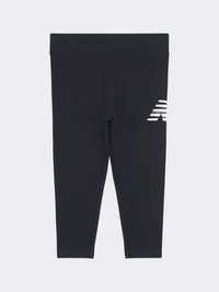 New Balance Graphic Little-Girls Lifestyle Tight Black