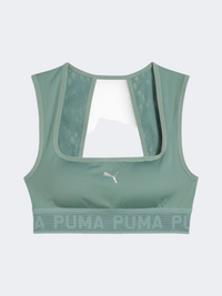 Puma Move Lace Women Training Bra Green Moon