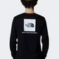The North Face Box Nse Men Lifestyle Long Sleeve Black/White