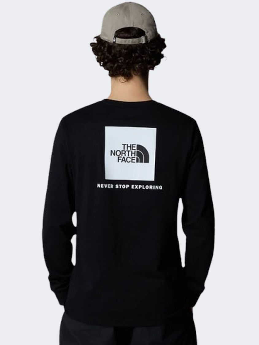 The North Face Box Nse Men Lifestyle Long Sleeve Black/White