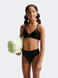 Nike Effortless Essential Triangle Girls Swimming Bikini Set Black
