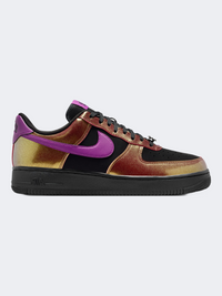Nike Men Air Force 1 LV8 Lifestyle Shoes Black/Bold Berry