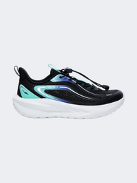 Erke Kids-Boys Running Shoes Black/Green