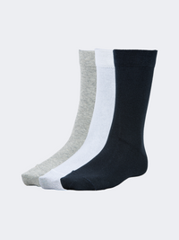 Top Ten Soft Unisex Lifestyle Socks Grey/White/Navy