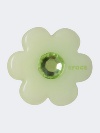Crocs Flower With Gem Lifestyle Pins Yellow