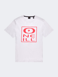 Oneill Tonal Men Lifestyle T-Shirt White/Red