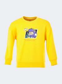 Erke Kids Lifestyle Sweatshirt Yellow