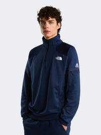 The North Face Mountain Athletics 1/4 Zip Fleece 2 Men Training Fleece Summit Navy