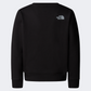 The North Face Reflective Logo Relaxed Vrew Girls Lifestyle Sweatshirt Black