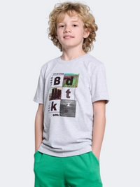 Bodytalk Boys Lifestyle T-Shirt Grey Melange