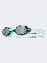 Tyr Black Ops 140 Ev Racing Women Swim Goggles Smoke/Mint