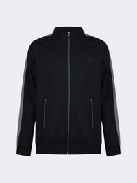 Oil And Gaz Big Size Men Lifestyle Full Zip Hoody Black