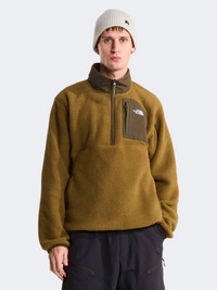 The North Face Yumiori Off Peak 1/2 Zip Men Lifestyle Fleece Caraway Seed/Green