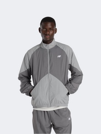 New Balance Sport Legacy Men Lifestyle Track Top Castlerock/Grey