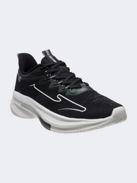 Erke Cushioning Men Running Shoes Black/White