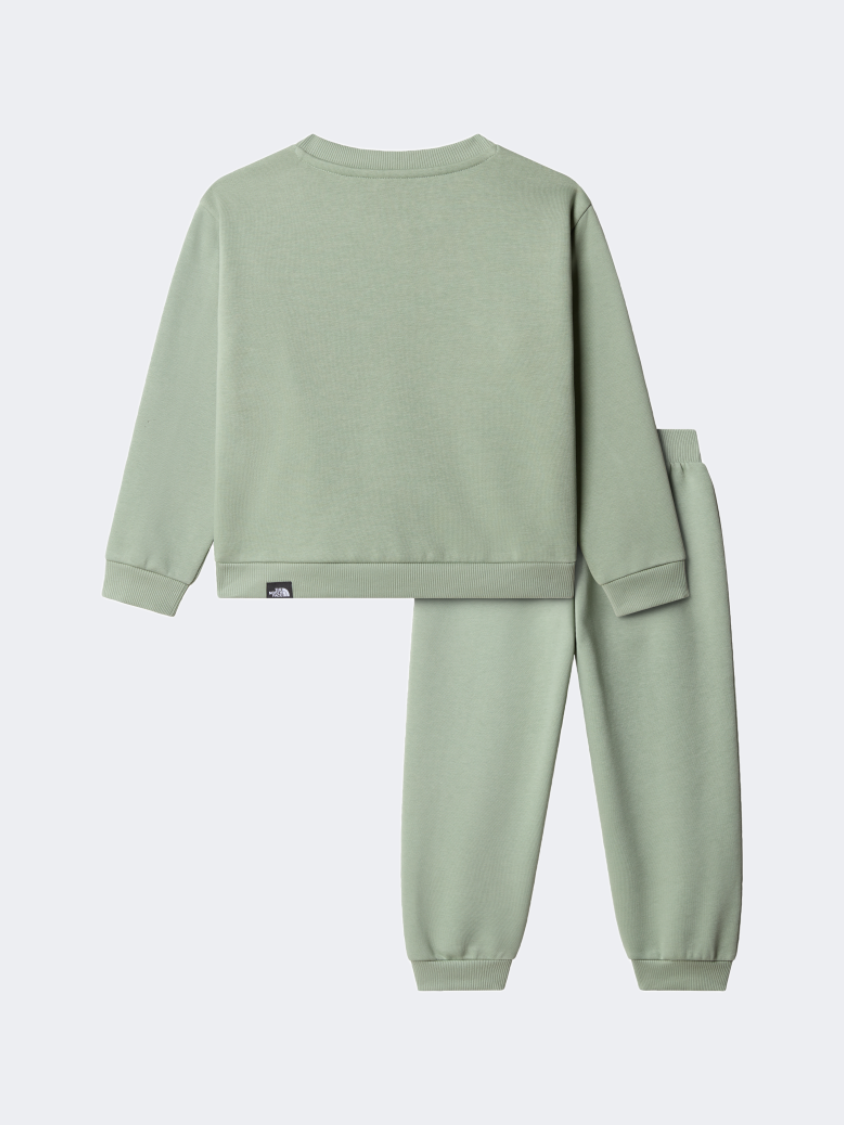 The North Face Simple Dome Fleece Boys Lifestyle Set Slate Moss