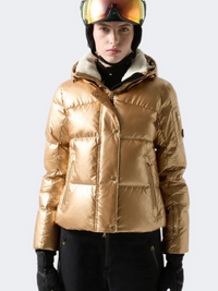 Bogner Hella Women Skiing Jacket Gold