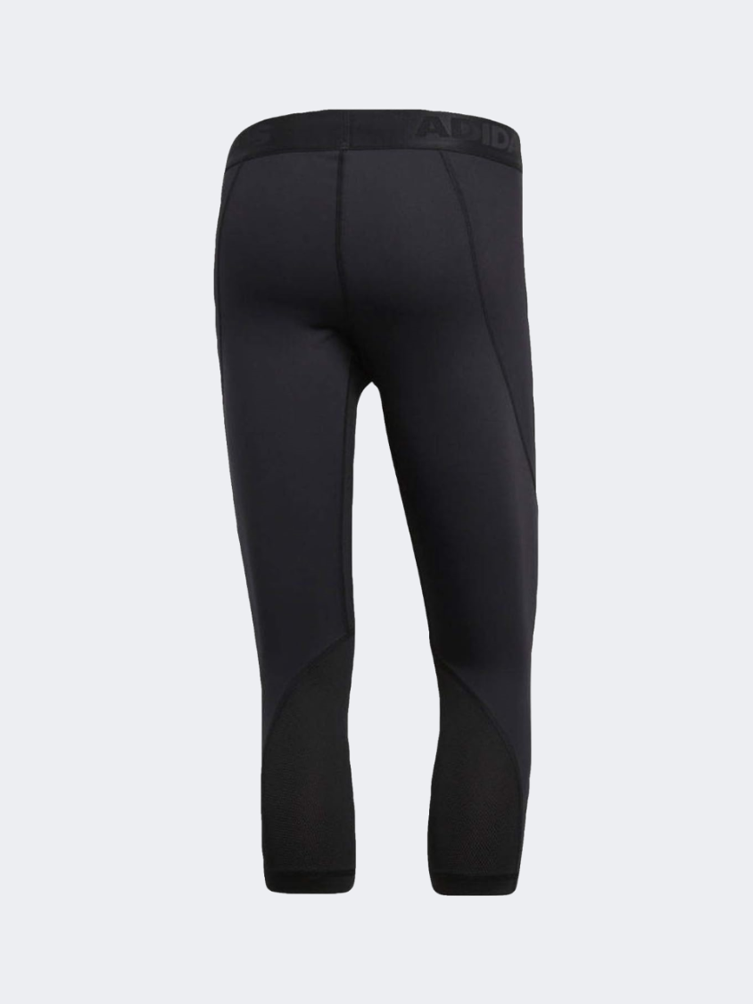 Adidas Alphaskin Men Training 3/4 Tight Black
