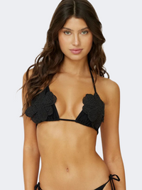 Pq Swim Fleur Tri Women Beach Bra Black