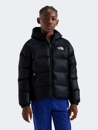 The North Face Hydrenalite Down Hooded Boys Lifestyle Jacket Black